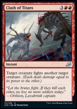 Clash of Titans - Scontro tra Titani - [IKO] [NM] [Foil]