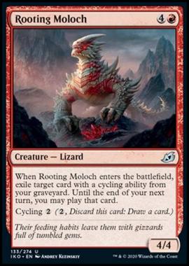Rooting Moloch - Moloc Abbarbicato - [IKO] [NM] [Foil]
