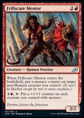 Frillscare Mentor - Mentore dal Collarino Spaventoso - [IKO] [NM] [Foil]
