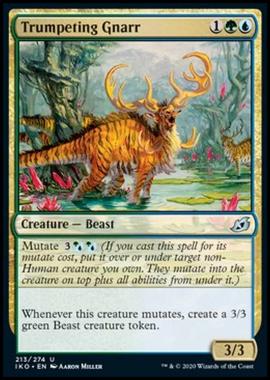 Trumpeting Gnarr - Gnarr Muggente - [IKO] [NM] [Foil]