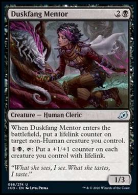 Duskfang Mentor - Mentore della Zanna Tetra - [IKO] [NM] [Foil]