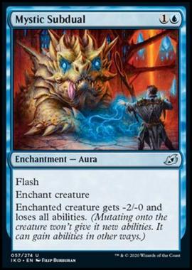 Mystic Subdual - Sottomissione Mistica - [IKO] [NM] [Foil]