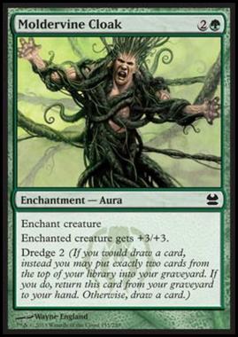 Moldervine Cloak - Moldervine Cloak - [MMA] [EX] [Foil]