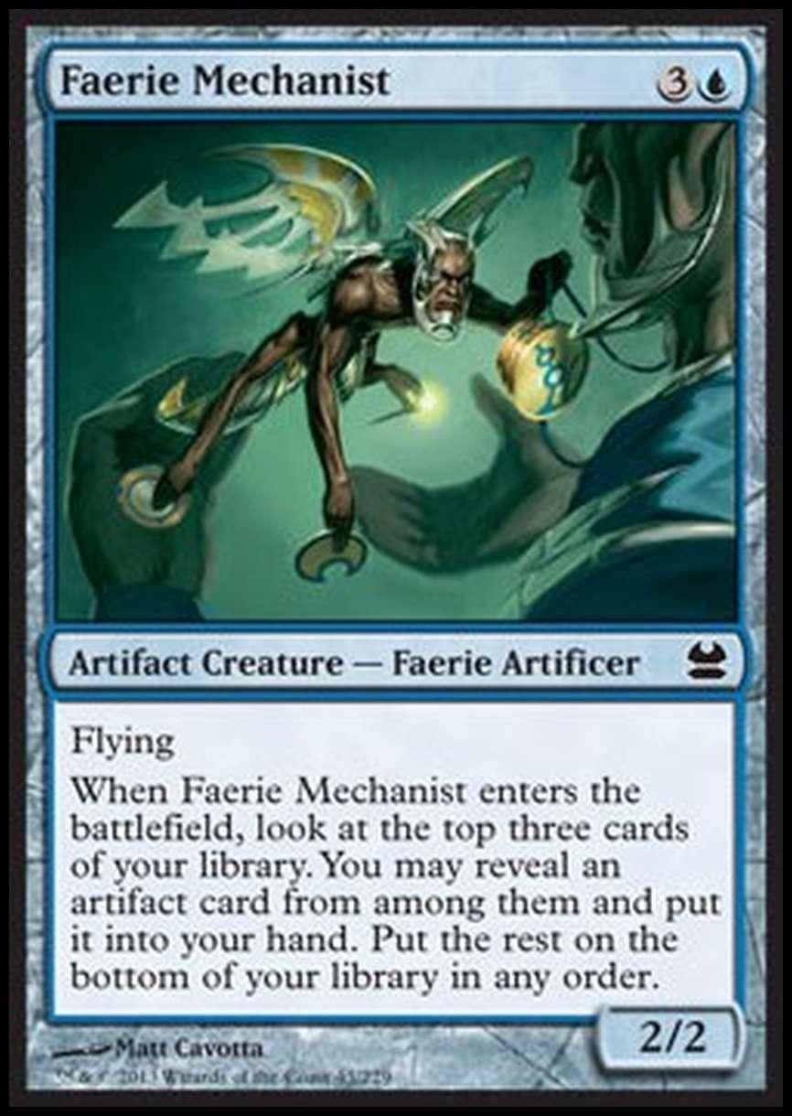 Faerie Mechanist - Faerie Mechanist - [MMA] [EX] [Foil]