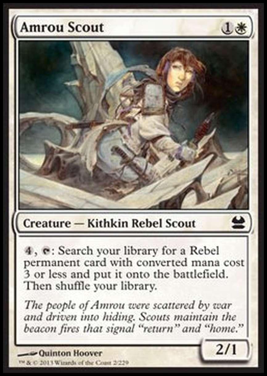 Amrou Scout - Amrou Scout - [MMA] [EX] [Foil]