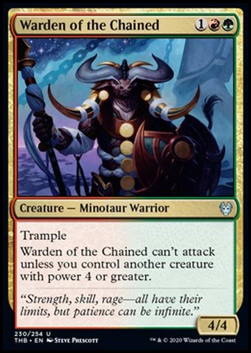 Warden of the Chained - Guardiana dell'Incatenato - [THB] [NM] [Foil]