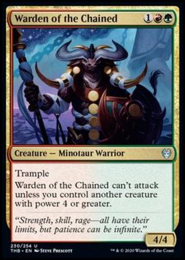 Warden of the Chained - Guardiana dell'Incatenato - [THB] [NM] [Foil]