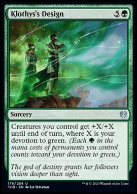 Klothys's Design - Disegno di Klotys - [THB] [NM] [Foil]