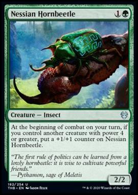 Nessian Hornbeetle - Cornoleottero Nessian - [THB] [NM] [Foil]