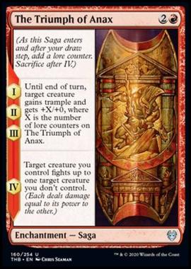 The Triumph of Anax - Il Trionfo di Anax - [THB] [NM] [Foil]