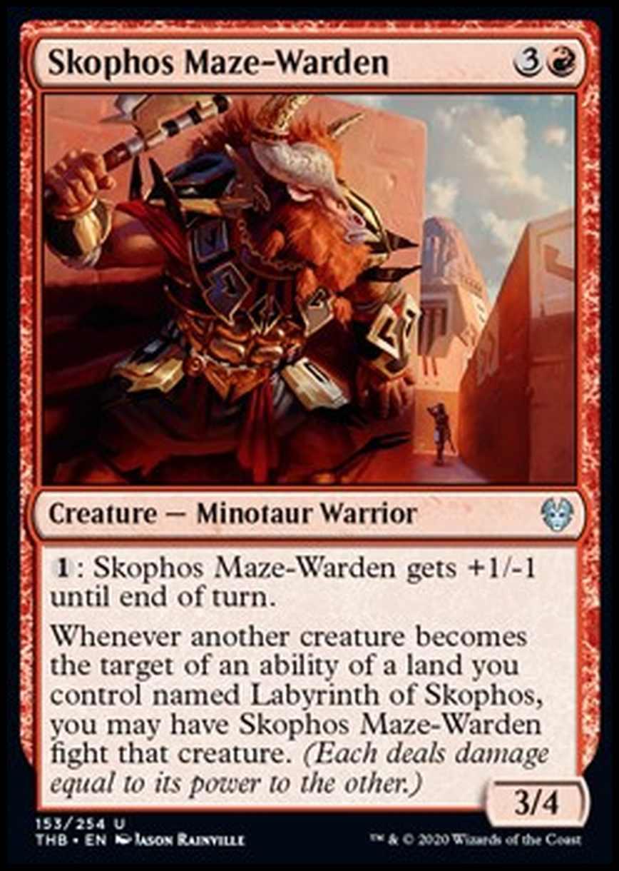 Skophos Maze-Warden - Guardiano del Dedalo di Skofos - [THB] [NM] [Foil]
