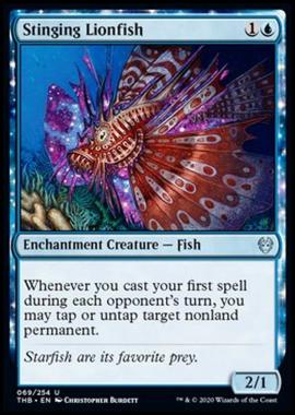 Stinging Lionfish - Pesce Scorpione Pungente - [THB] [NM] [Foil]