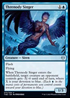 Threnody Singer - Cantatrice di Trenodie - [THB] [NM] [Foil]