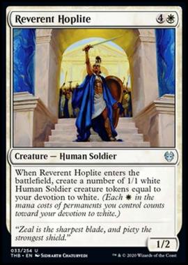 Reverent Hoplite - Oplita Riverente - [THB] [NM] [Foil]