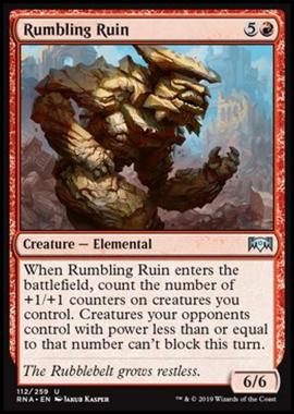 Rumbling Ruin - Rovina Roboante - [RNA] [NM] [Foil]
