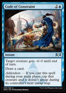 Code of Constraint - Codice di Costrizione - [RNA] [NM] [Foil]