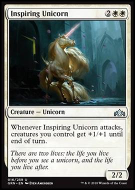 Inspiring Unicorn - Unicorno Ispiratore - [GRN] [NM] [Foil]