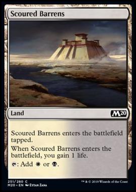 Scoured Barrens - Distese Desolate - [M20] [NM] [Foil]