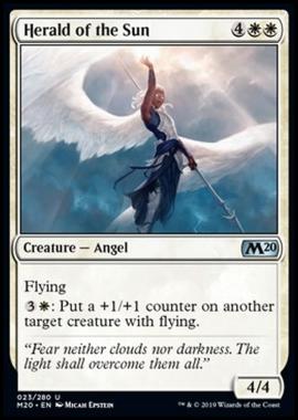 Herald of the Sun - Messaggera del Sole - [M20] [NM] [Foil]