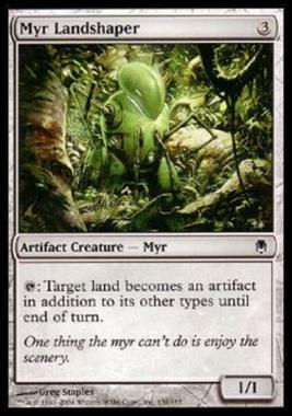Myr Landshaper - Plasmaterra Myr - [DST] [EX] [Foil]