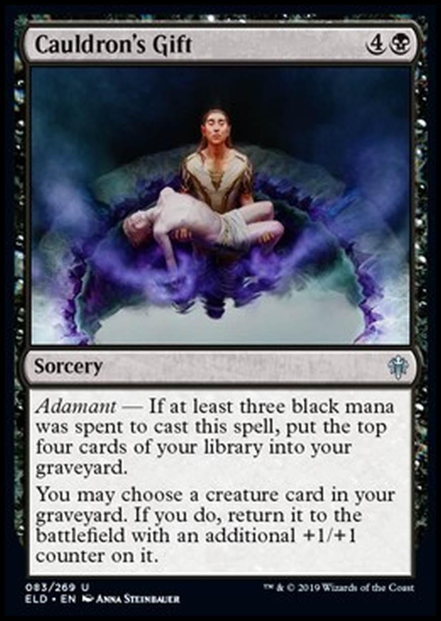 Cauldron's Gift - Cauldron's Gift - [ELD] [NM] [Foil]