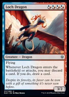 Loch Dragon - Drago del Loch - [ELD] [NM] [Foil]