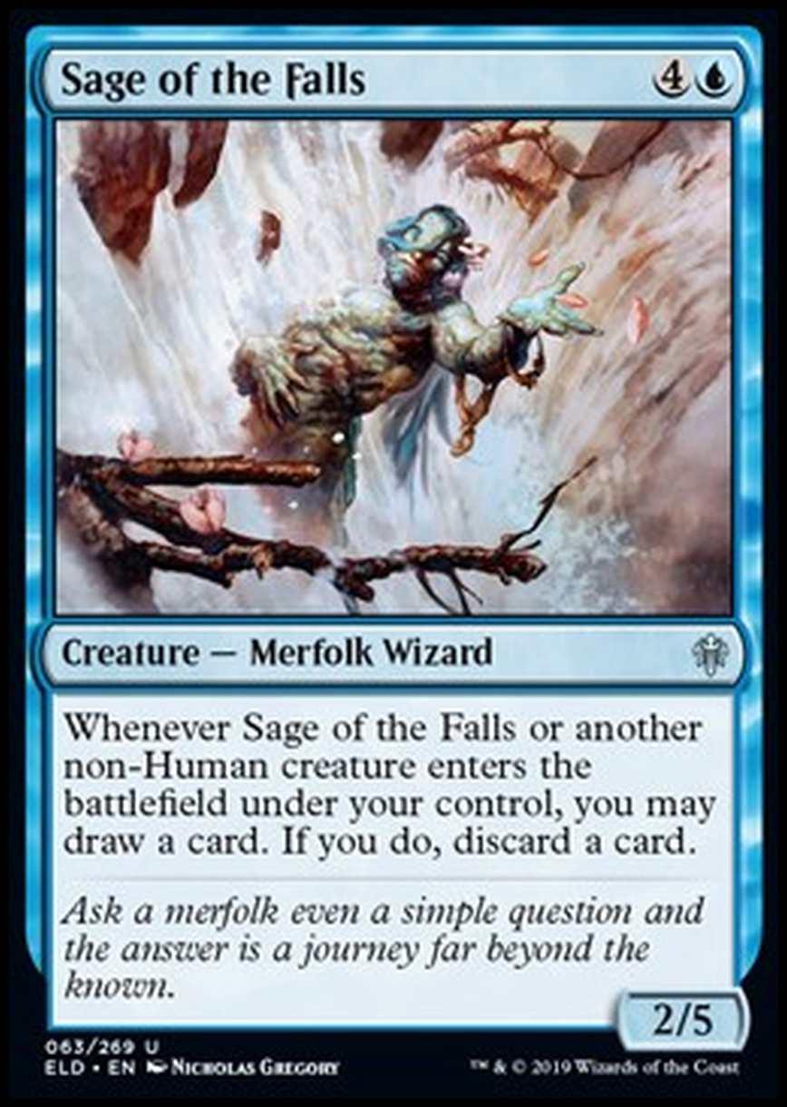 Sage of the Falls - Saggio delle Cascate - [ELD] [NM] [Foil]