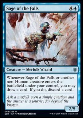 Sage of the Falls - Saggio delle Cascate - [ELD] [NM] [Foil]