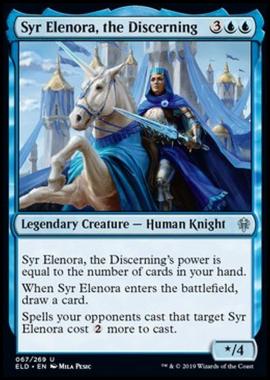 Syr Elenora, the Discerning - Syr Elenora, l'Avveduta - [ELD] [NM] [Foil]