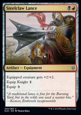 Steelclaw Lance - Lancia dell'Artiglio d'Acciaio - [ELD] [NM] [Foil]
