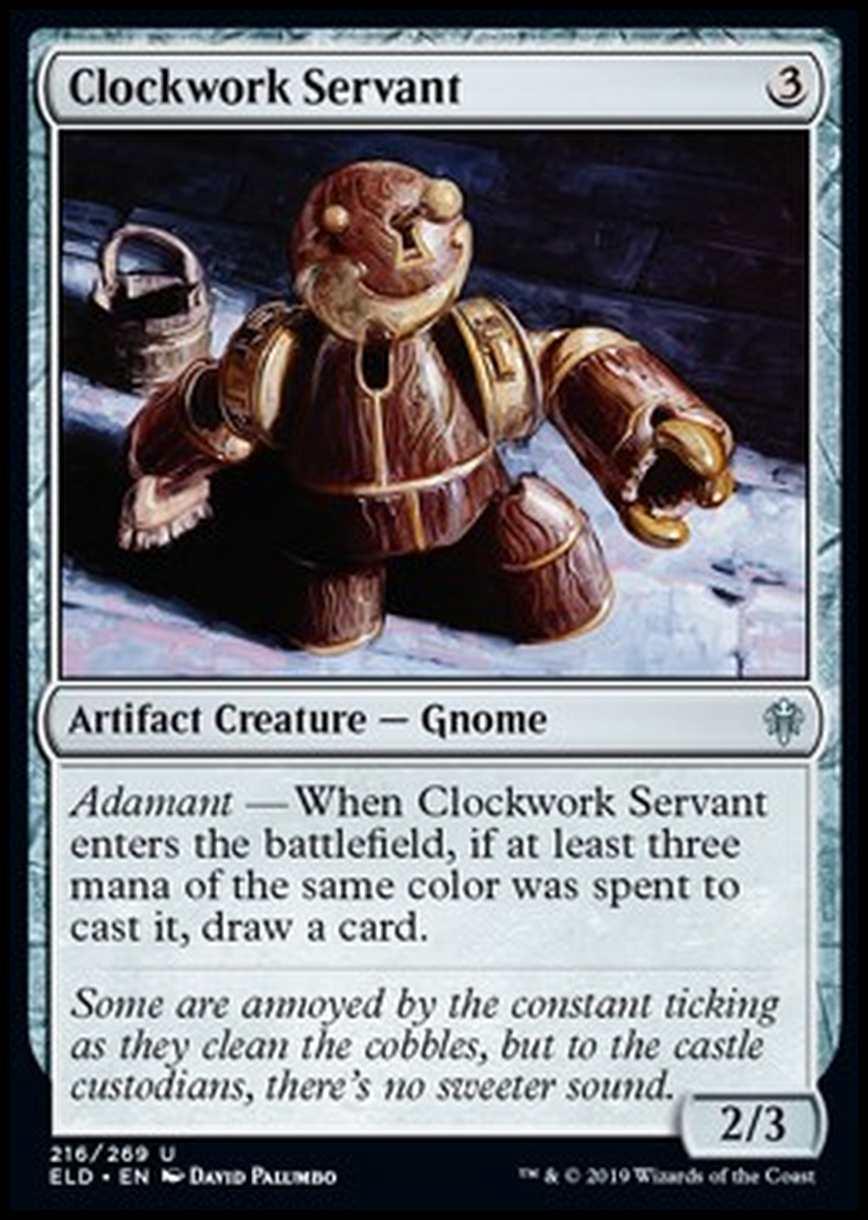 Clockwork Servant - Servitore Meccanico - [ELD] [NM] [Foil]