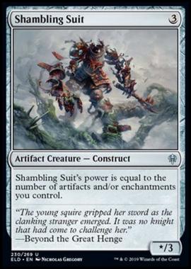 Shambling Suit - Armatura Barcollante - [ELD] [NM] [Foil]