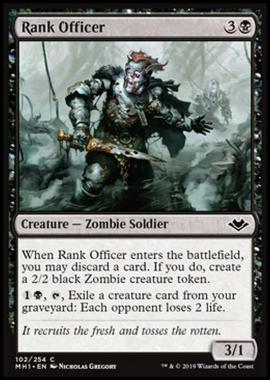 Rank Officer - Rank Officer - [MH1] [NM] [Foil]