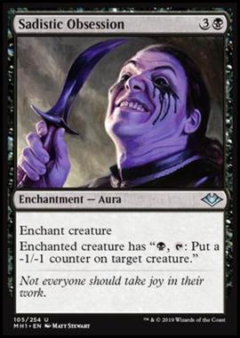 Sadistic Obsession - Sadistic Obsession - [MH1] [NM] [Foil]