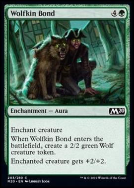 Wolfkin Bond - Legame Lupesco - [M20] [NM] [Foil]