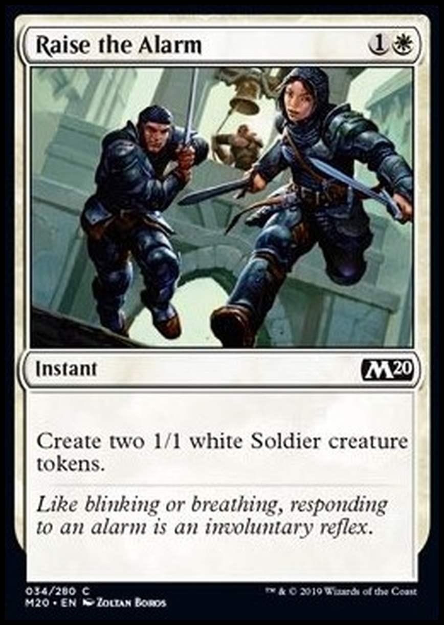 Raise the Alarm - Dare l'Allarme - [M20] [NM] [Foil]