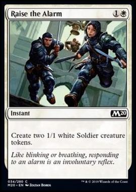 Raise the Alarm - Dare l'Allarme - [M20] [NM] [Foil]