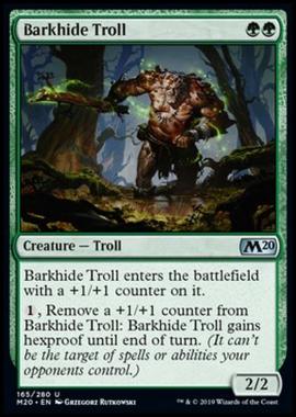 Barkhide Troll - Troll Pellescorza - [M20] [NM] [Foil]