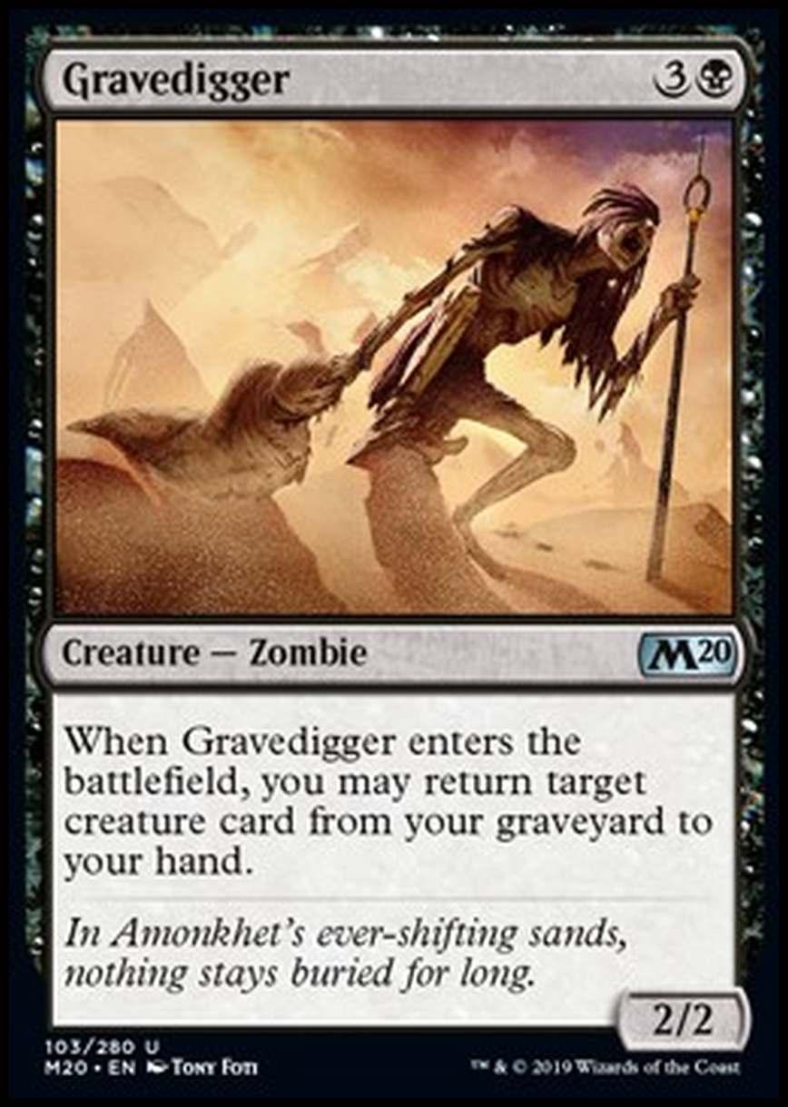 Gravedigger - Scavatombe - [M20] [NM] [Foil]