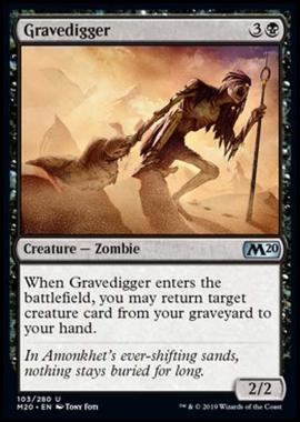 Gravedigger - Scavatombe - [M20] [NM] [Foil]
