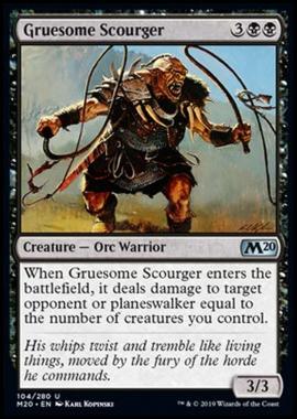 Gruesome Scourger - Fustigatore Raccapricciante - [M20] [NM] [Foil]