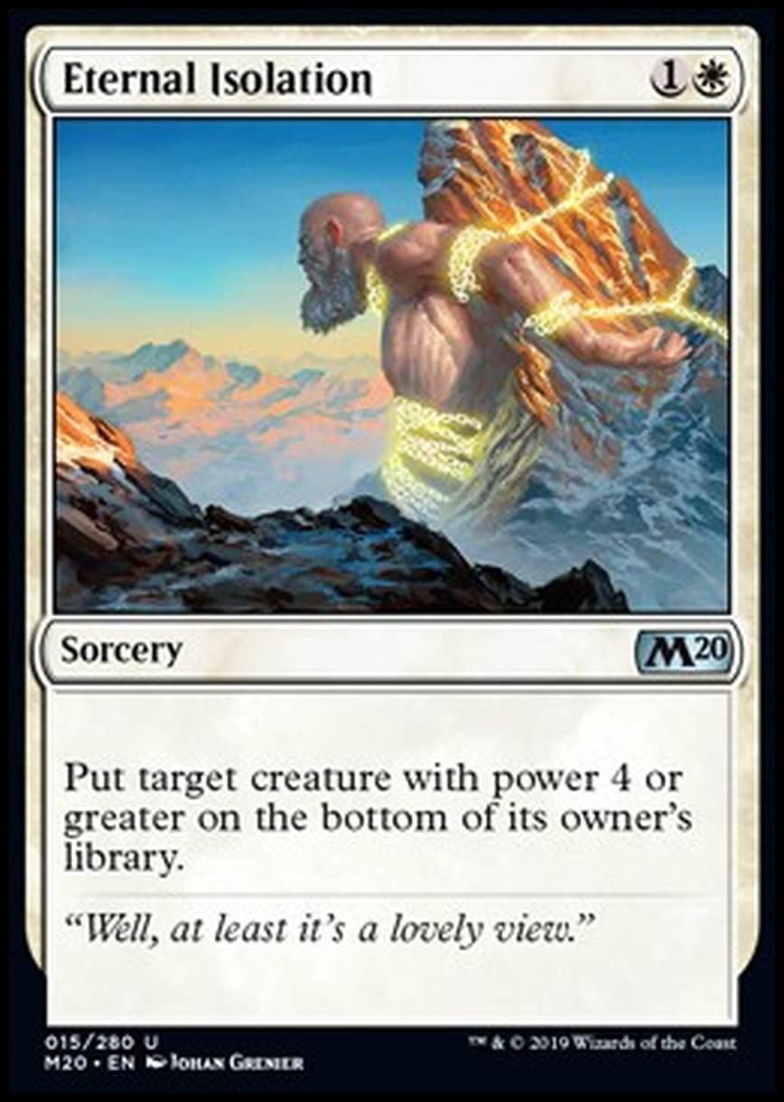 Eternal Isolation - Isolamento Eterno - [M20] [NM] [Foil]