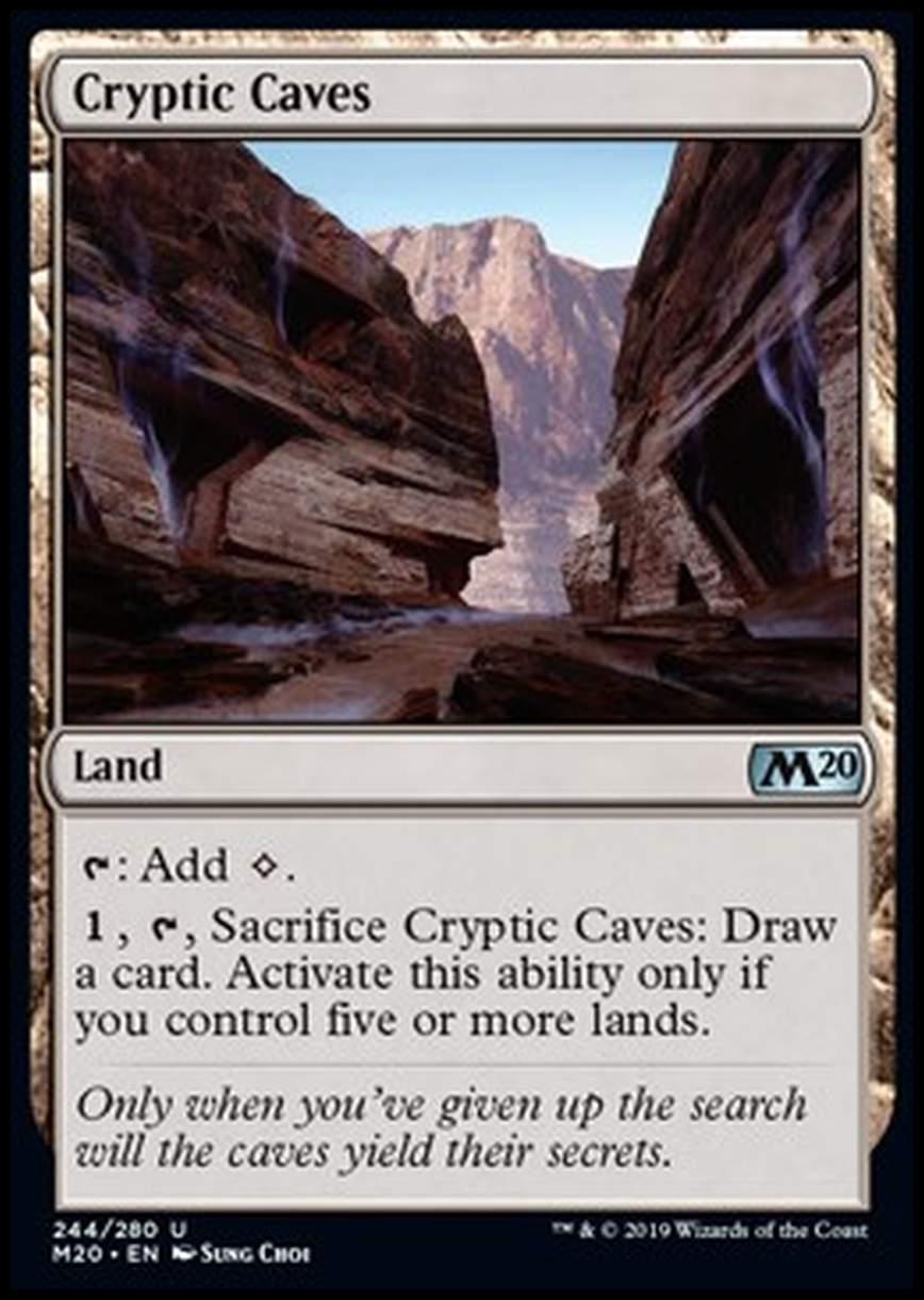 Cryptic Caves - Caverne Criptiche - [M20] [NM]