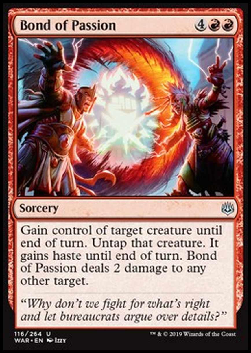 Bond of Passion - Vincolo di Passione - [WAR] [NM] [Foil]