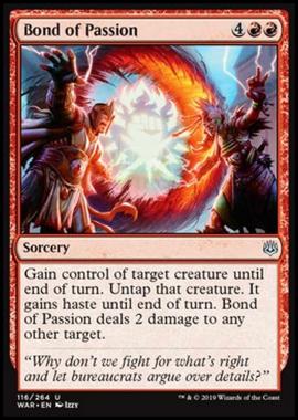 Bond of Passion - Vincolo di Passione - [WAR] [NM] [Foil]