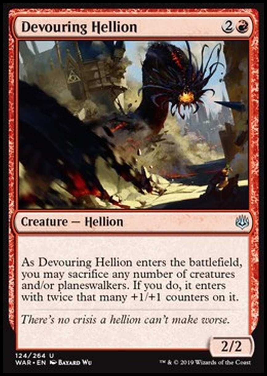 Devouring Hellion - Infernale Divoratore - [WAR] [NM] [Foil]