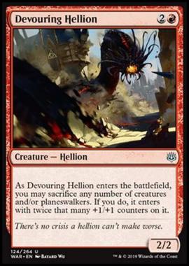 Devouring Hellion - Infernale Divoratore - [WAR] [NM] [Foil]
