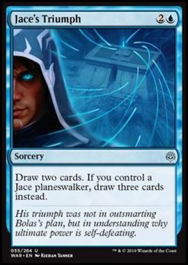 Jace's Triumph - Trionfo di Jace - [WAR] [NM] [Foil]