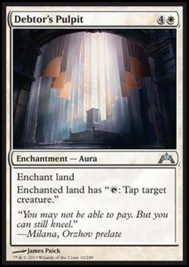 Debtor's Pulpit - Pulpito del Debitore - [GTC] [NM] [Foil]
