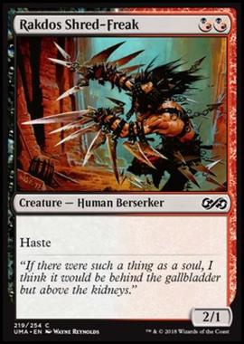 Rakdos Shred-Freak - Rakdos Shred-Freak - [UMA] [NM]